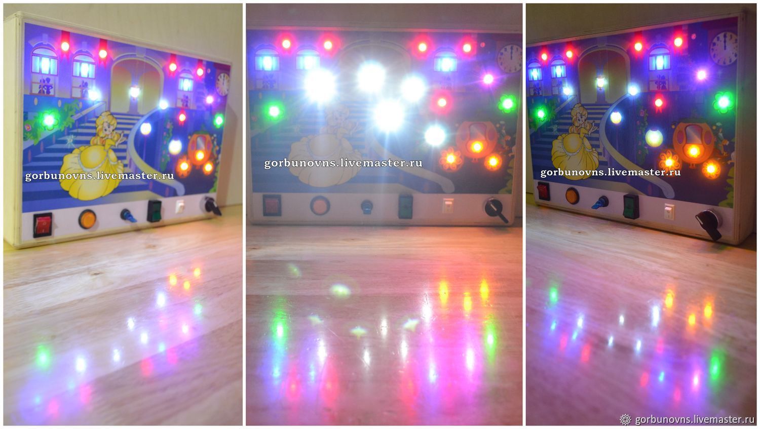 Развивающая Световая Доска «ЗОЛУШКА» в интернет-магазине Ярмарка ...