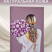 Сумки и аксессуары handmade. Livemaster - original item Passport cover womens. Handmade.