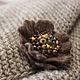Комплект из двух миниатюрных брошей "Трюфельный десерт". Brooch set. Katherine Markina (markinaek). My Livemaster. Фото №5