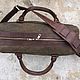 Кожаная сумка YWL weekender bag. Классическая сумка. YURY WHITELOVE. Ярмарка Мастеров.  Фото №6