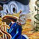 McDuck Gold современная картина в интерьер. Картины. Валерия Ищенко. Ярмарка Мастеров.  Фото №5