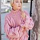 Заказать Свитер объемный розовый. Prettywoman_look. Ярмарка Мастеров. . Свитеры Фото №3