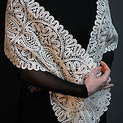 Аксессуары handmade. Livemaster - original item Shawl  lace. Handmade.