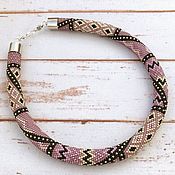 Украшения handmade. Livemaster - original item Rope of beads Nega. Handmade.