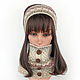 Snudy: Headband snood with buttons knitted coffee with milk, Snudy1, Orenburg,  Фото №1