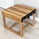 Стол журнальный из массива дуба. Столы. Lagom Home Wood. Ярмарка Мастеров.  Фото №4