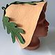 Bath cap felted oak, Bath accessories, Serpukhov,  Фото №1