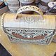 Birch bark bag carved. Summer handbag. Shoulder bag. Classic Bag. SiberianBirchBark (lukoshko70). Online shopping on My Livemaster.  Фото №2