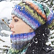Заказать Комплект шапочка и снуд - Лаймовый сок. Knitted fashion by Ekaterina Bykova. Ярмарка Мастеров. . Шапки Фото №3
