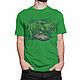 T-shirt with print 'Back to the Future - Dinosaurs', T-shirts and undershirts for men, Moscow,  Фото №1