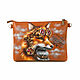The Fox Pilot Clutch Bag'. Clutches. Pelle Volare. Online shopping on My Livemaster.  Фото №2