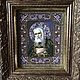 Икона Святого Серафима Саровского
Ручная вышивка полудрагоценными камнями и стразами