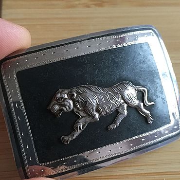 Винтаж ручной работы. Ярмарка Мастеров - ручная работа Винтажная пряжка. Handmade.