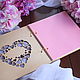 Книга пожеланий "Pink heart". Книги. Мастерская Джузеппе. Интернет-магазин Ярмарка Мастеров.  Фото №2