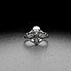 Заказать Кольцо Инопланетный гость. AlexFox Jewelry. Ярмарка Мастеров. . Кольца Фото №3