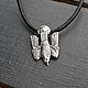 The Falcon with the sun pendant is silver. Pendants. kot-bayun. My Livemaster. Фото №5