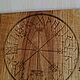 Runic compass for altar or candle, altar. Altar of Esoteric. magics-cave. My Livemaster. Фото №6