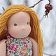 Вальдорфская кукла Эмма 24 см. Вальдорфские куклы и звери. Julia Solarrain (SolarDolls) (SolarDolls). Ярмарка Мастеров.  Фото №6
