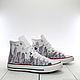 Высокие кеды Converse Небоскребы города Готэм (по сериалу Gotham). Кеды. Алексия Яркая (prospectavenue). Ярмарка Мастеров.  Фото №4