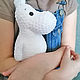 Knitted plush toy Moomintroll, mumitrol. Stuffed Toys. samacvetik. Online shopping on My Livemaster.  Фото №2