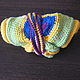 МЕШОЧЕК  ДЛЯ ЧЕТОК "Peacock feather" джапа-мантра вязаный. Мешочек. Gala  Devi crochet design ВЯЗАНИЕ. Ярмарка Мастеров.  Фото №4