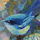 Order Blue Bird oil. kartinanatali. Livemaster. . Pictures Фото №3