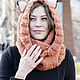 Заказать СНУД ЛИСА. Woolcraft. Ярмарка Мастеров. . Снуды Фото №3