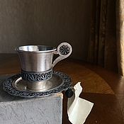 Винтаж: Чайный сервиз «Красный бутон», барановский фарфор завод, Украина