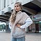 Жилет деграде вязаный в стиле Кучинелли. Жилеты. Knitting by Natali. Ярмарка Мастеров.  Фото №6