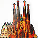 Wooden puzzle Sagrada Familia 30h30 cm, Puzzle, Moscow,  Фото №1