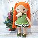  Кукла Даша. Амигуруми куклы и игрушки. Juliacrochettoys. Интернет-магазин Ярмарка Мастеров.  Фото №2