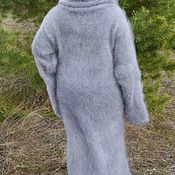 Одежда handmade. Livemaster - original item DOWN KNITTED SWEATER DRESS 