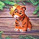 Handmade soap 'Tiger Cub in a crown', Christmas gifts, Lomonosov,  Фото №1