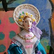 Кукла сувенирная в русском народном стиле "Снегурочка"