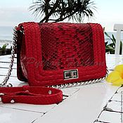 Сумки и аксессуары handmade. Livemaster - original item Handbag made of Python CANNELBOY. Handmade.