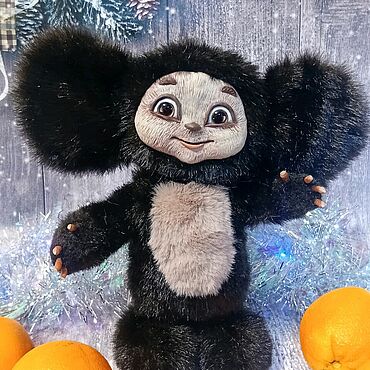 Куклы и игрушки ручной работы. Ярмарка Мастеров - ручная работа Чебурашка друг детства. Handmade.