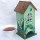 tea house with a picket fence, 
tea house green, 
tea house Lily of the valley, 
tea house forget-me-nots, 
tea house with Lily of the valley. 
tea house forget-me-nots 
tea house green 
tea ho