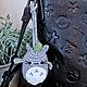 Брелок обвес на сумку Тоторо. Вязаный брелок. Брелок. Stitch by Stitch броши из бисера, вышивка и игрушки. Ярмарка Мастеров.  Фото №4