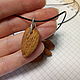 Wooden pendant "almond". Pendants. Woollywood_woodcarving. My Livemaster. Фото №6