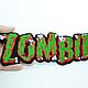Нашивка на куртку Zombie/Зомби шеврон, патч. Нашивки. Мастерская вышивки SHEVRONARMY.. Ярмарка Мастеров.  Фото №4
