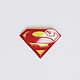 Значок брошь Супермен Superman из акрила, супергерой, красный желтый, Значок, Москва,  Фото №1