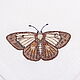 Napkin with embroidery 'Night moth'. Swipe. Shpulkin dom. My Livemaster. Фото №4