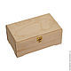281810 box-chest 28 18 10 cm for needlework, gift, decoupage, Blanks for decoupage and painting, Moscow,  Фото №1