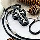 Деревянный крестик со Святыми. Крестик. MisMi jewelry. Ярмарка Мастеров.  Фото №4