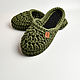   Slippers knitted, Slippers, Nickel,  Фото №1