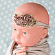 Headband for newborn girls, Hoop, Bratislava,  Фото №1