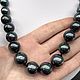 Women's beads made of Mallorca Pearls. Beads2. Iz kamnej. Ярмарка Мастеров.  Фото №4