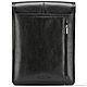Order Leather bag 'Mitchell' (black). Russian leather Guild. Livemaster. . Tablet bag Фото №3