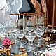 Винтаж: Набор фужеров Bohemia. 70-80- годы ЧССР. Стаканы винтажные. Мария   ' Ретро-магия'. Ярмарка Мастеров.  Фото №6