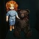 Заказать   Матис мишка 46 см. Ручные мишки Тедди (tamedteddybears). Ярмарка Мастеров. . Мишки Тедди Фото №3